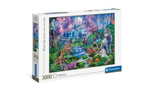  Clementoni slagalica Moonlit Wild, 3000 komada (33549)