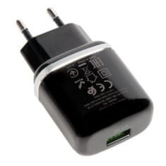 Hoco adapter za kućni punjač s ulazom USB 3.QC za iPhone, Samsung, Huawei, 220V, 18W