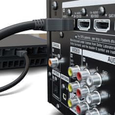 Goobay HDMI (M tip A) / HDMI (M tip A) 2.0b kabel, crni, pozlaćen, 1,5 m