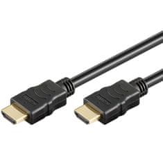 Goobay HDMI (M tip A) / HDMI (M tip A) 2.0b kabel, crni, pozlaćen, 10 m