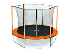Legoni Fun trampolin, sa zaštitnom mrežom, 244 cm, narančasta