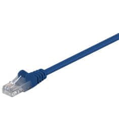 Goobay U / UTP CAT 5e patch kabel, mrežni, za povezivanje, plava, 3 m