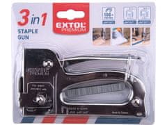 Extol Premium Klamerica (8851105) 3-funkcijski, 6-12 mm, uključujući 100 kopči