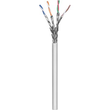 Inter-tech SFTP CAT 6A kabel, mrežni, instalacijski, u roli, 100 m