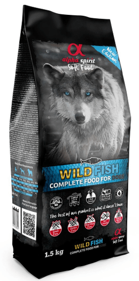 Alpha Spirit hrana za pse The Only One Dog Food Wild Fish, 3 kg