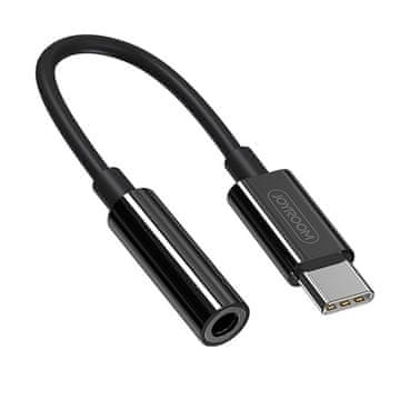 Joyroom Ben Series adapter 3.5 mm jack / USB-C, crno