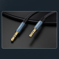 Joyroom Car Stereo audio kabel 3.5 mm jack 1m, tamno plava