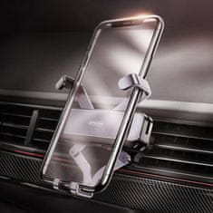 Joyroom Mini Folding držač mobitela za auto, siva