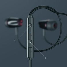 Joyroom In-ear Wired Control slušalice 3.5mm, bijela