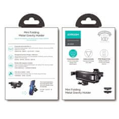 Joyroom Mini Folding držač mobitela za auto, siva