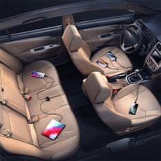 Joyroom Multi Ports auto punjač 5x USB 6.2A, crno