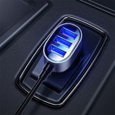 Joyroom Multi Ports auto punjač 5x USB 6.2A, crno