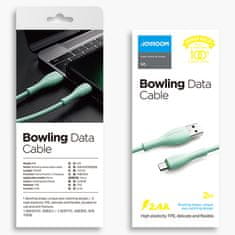 Joyroom Bowling Data kabel USB / USB-C 3A 1m, crno