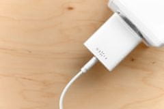 FIXED mrežni punjač s USB-C izlazom i USB-C/USB-C kabelom, 1 m, bijeli (20 W FIXC20-CC-WH)