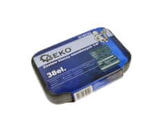 GEKO 38 dijelova set 1/4 čegrtaljka - gedore