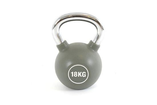 Capriolo kettlebell uteg, 18 kg, sivi