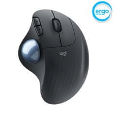 Logitech Ergo M575 bežični miš, grafitno siva