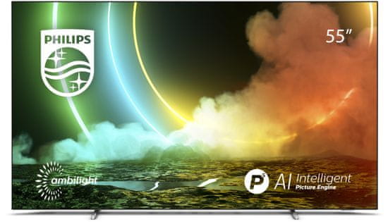 Philips 55OLED706/12 4K televizor, Ambilight, Smart TV
