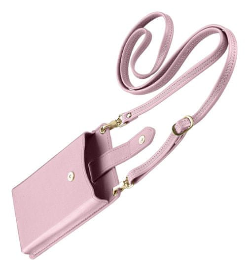 CellularLine Mini Bag torbica za oko vrata za telefon, roza