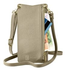 CellularLine Mini Bag torbica za oko vrata za telefon, smeđa