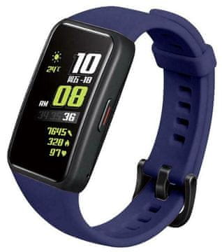 FIXED Silicone Strap remen za Xiaomi Band 6, silikonski, plava (FIXSSTB-728-BL)