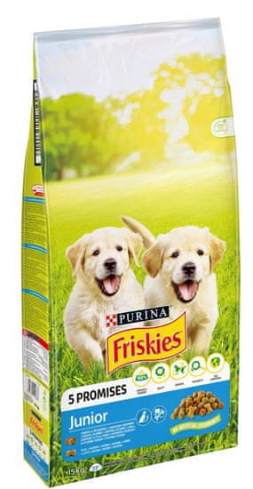 Friskies hrana za pse junior, 15 kg