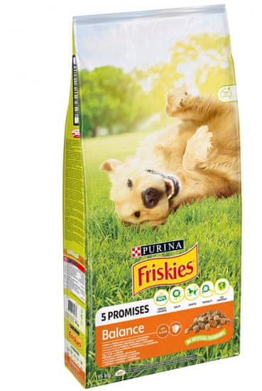 Friskies hrana za pse Adult balance, 15 kg