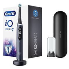 Oral-B iO Series 7 magnetna četkica za zube, Black Onyx