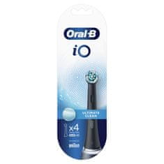 Oral-B iO Ultimate Clean glava četkice, crna, 4 komada 