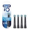 Oral-B iO Ultimate Clean glava četkice, crna, 4 komada 