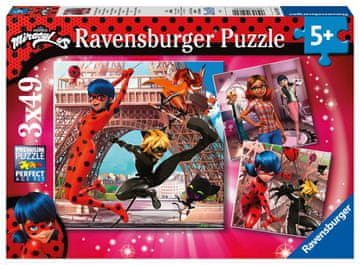 Ravensburger Slagalica Kouzelná Bubamara i Crna mačka, 3x49 komada
