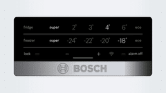 Bosch KGN49XWEA samostojeći hladnjak, kombinirani