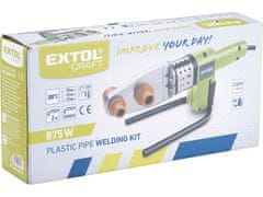 Extol Craft Aparat za zavarivanje polifuzijski, nož, 875 W