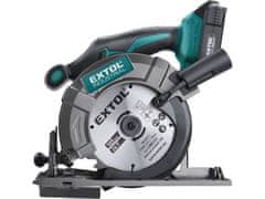 Extol Industrial Bežična kružna pila SHARE20V, 165 mm, BEZ ČETKICA, 20V Li-ion, 2000mAh