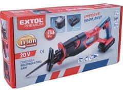 Extol Premium Baterija s kliznim rebrima (8891820) SHARE20V, 20V Li-ion, 2000mAh