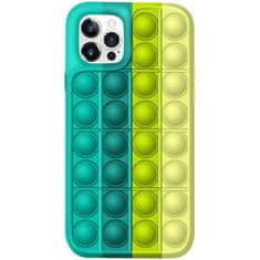 MG Pop It silikonska maska za iPhone 11 Pro Max, zeleno/žuta