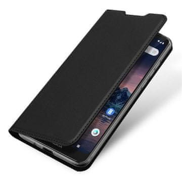 Dux Ducis Skin Pro preklopna kožna maska za Nokia 1.3, crno