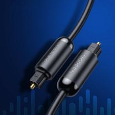 Ugreen AV122 Toslink audio optički kabel 1.5 m, siva