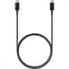 Samsung podatkovni kabel EF-DN975BBE Super Fast Charge Type C na Type C, crn