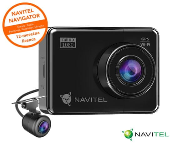 Navitel R700 GPS Dual auto kamera, Sony senzor, Full HD, Night Vision