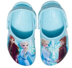 Crocs FL Disney Frozen II Ice Blue Kids Clog papuče za djevojčice (207078-4O9), 29/30, plave