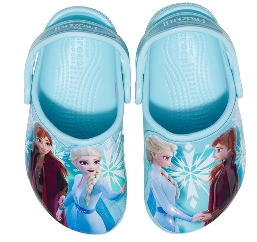 Crocs FL Disney Frozen II Ice Blue Kids Clog papuče za djevojčice (207078-4O9)
