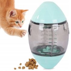 Interaktivna igračka za mačke za hranjenje i poslastice, 8 x 5 cm