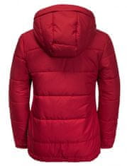 Jack Wolfskin 1609101_2210 Snow Fox Jacket zimska jakna za djevojčice, crvena, 128