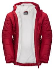 Jack Wolfskin 1609101_2210 Snow Fox Jacket zimska jakna za djevojčice, crvena, 164
