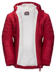 Jack Wolfskin 1609101_2210 Snow Fox Jacket zimska jakna za djevojčice, crvena, 128