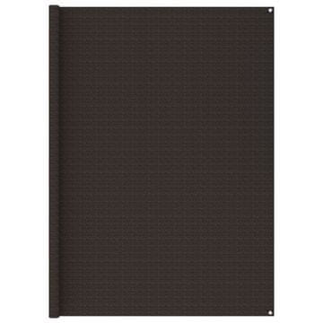 Vidaxl Tepih za šator 400 x 700 cm smeđi