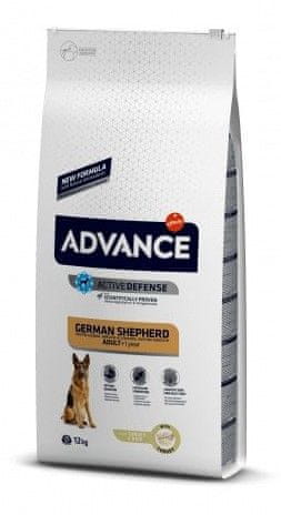 ADVANCE Dog MAXI Njemački ovčar pseća hrana za odrasle pse, 12 kg