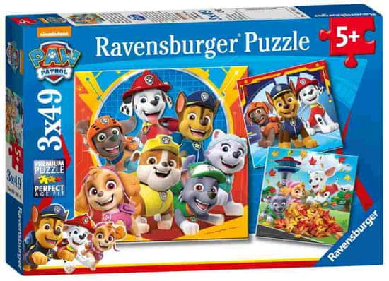 Ravensburger slagalica Paw Patrol, 3 x 49 dijela (5030)