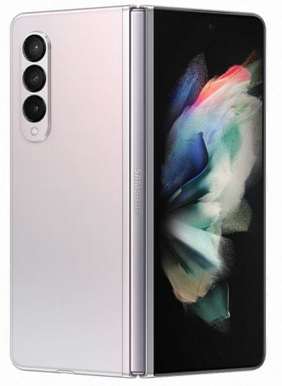 Samsung Galaxy Z Fold3 5G mobilni telefon, 12GB/256GB, fantomsko srebrna